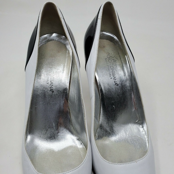 Dolce & Gabbana Pointed Toe Stiletto Heel Pumps - Picture 6 of 8